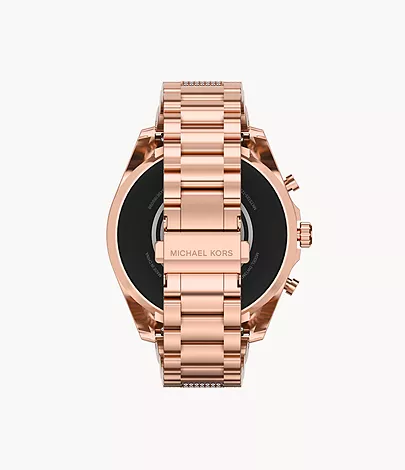 Michaethtl Kors Gen 6 Bradshaw Rose Gold-Tone Stainless Steel Smartwatch