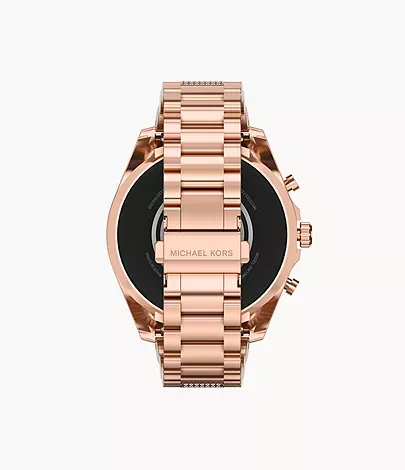 Michaethtl Kors Gen 6 Bradshaw Rose Gold-Tone Stainless Steel Smartwatch