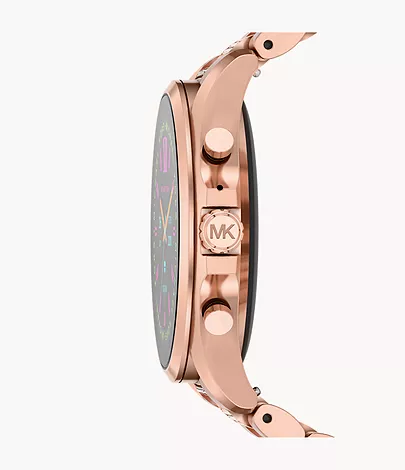 Michaethtl Kors Gen 6 Bradshaw Rose Gold-Tone Stainless Steel Smartwatch