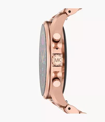Michaethtl Kors Gen 6 Bradshaw Rose Gold-Tone Stainless Steel Smartwatch