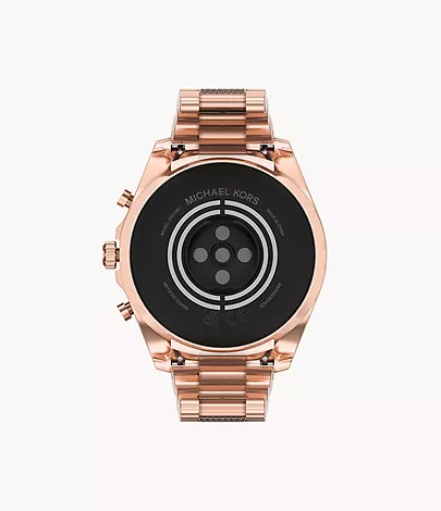 Michaethtl Kors Gen 6 Bradshaw Rose Gold-Tone Stainless Steel Smartwatch