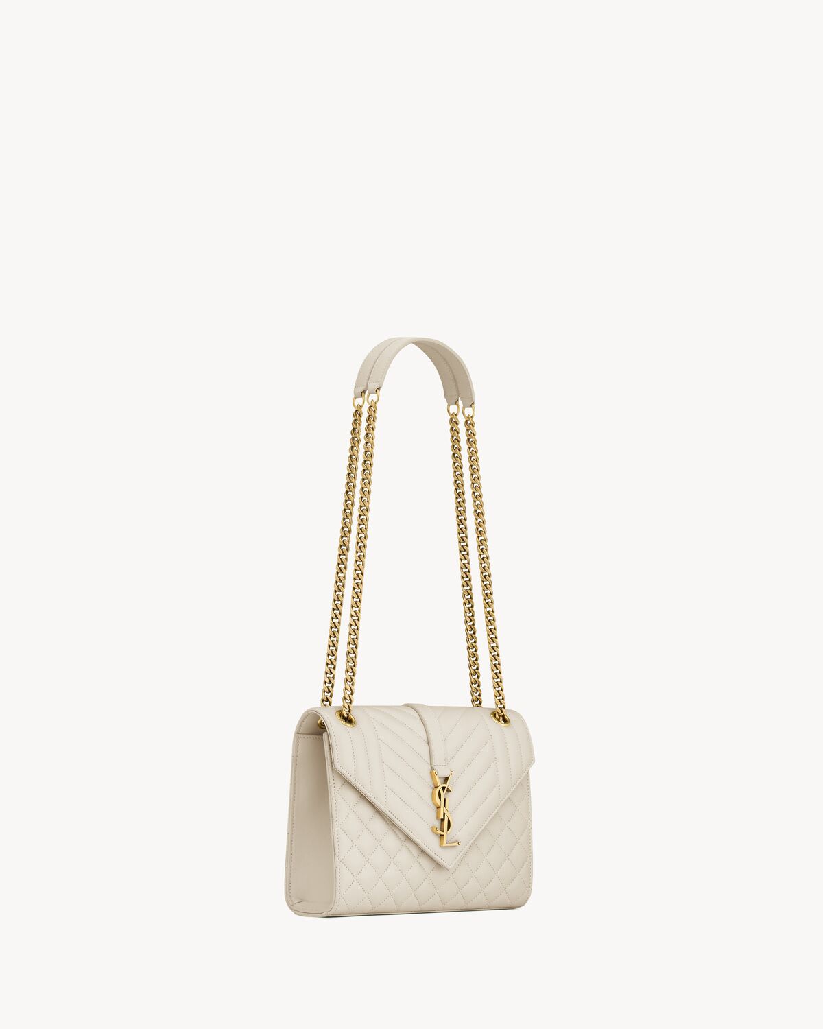 MEDIUM ENVELOPE IN MATELASS LAMBSKIN
