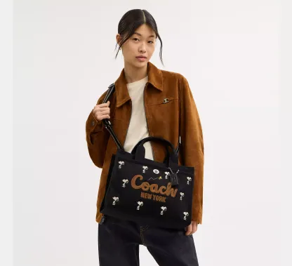 Cothtach X Peanuts Cargo Tote Bag With Snoopy Print