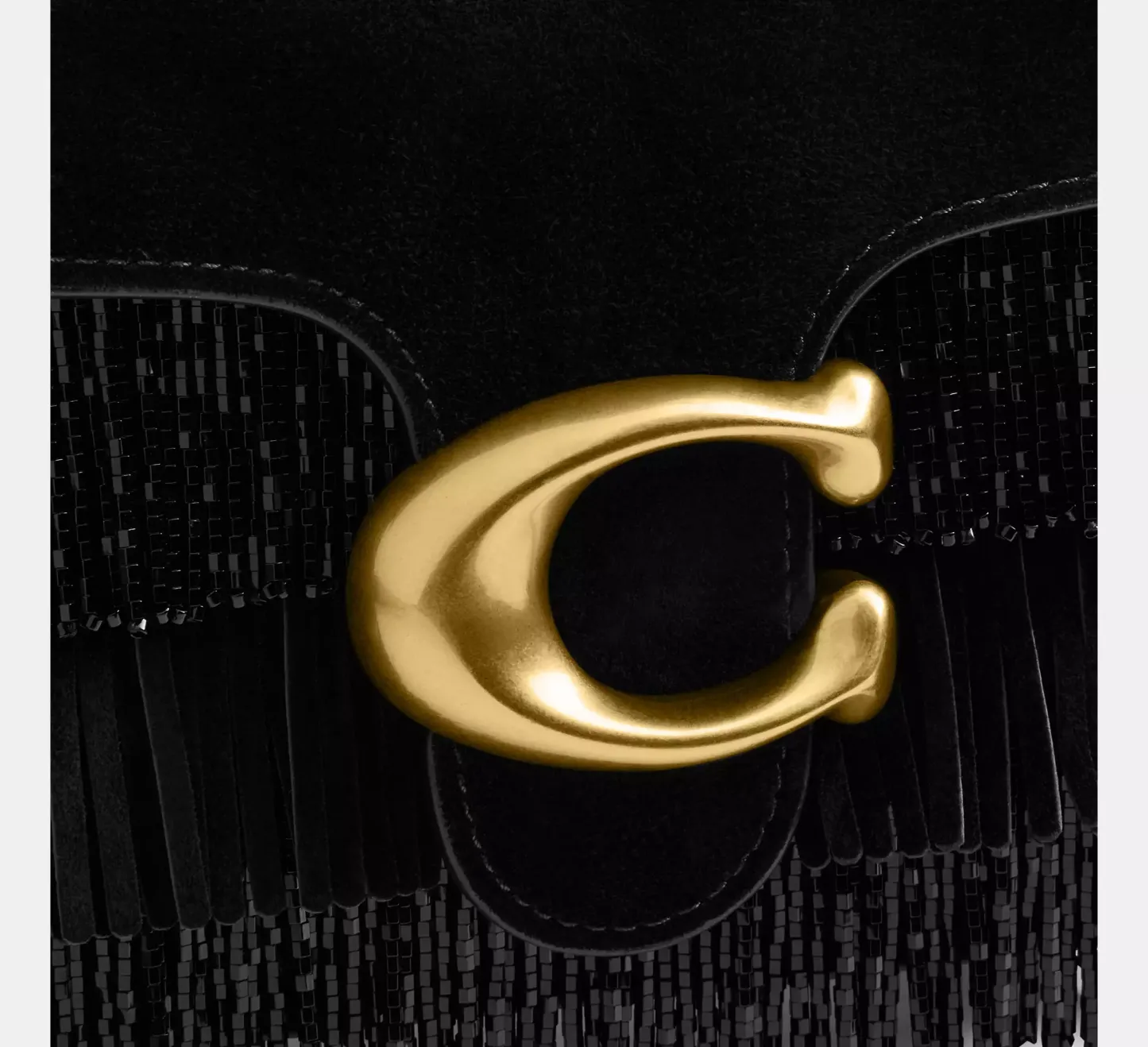 Tabby Shoulder Bag 26 With Crystal Beaded Fringe