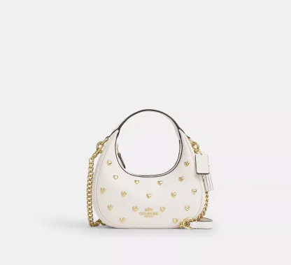 Carmen Mini Crossbody Bag With Heart Rivets