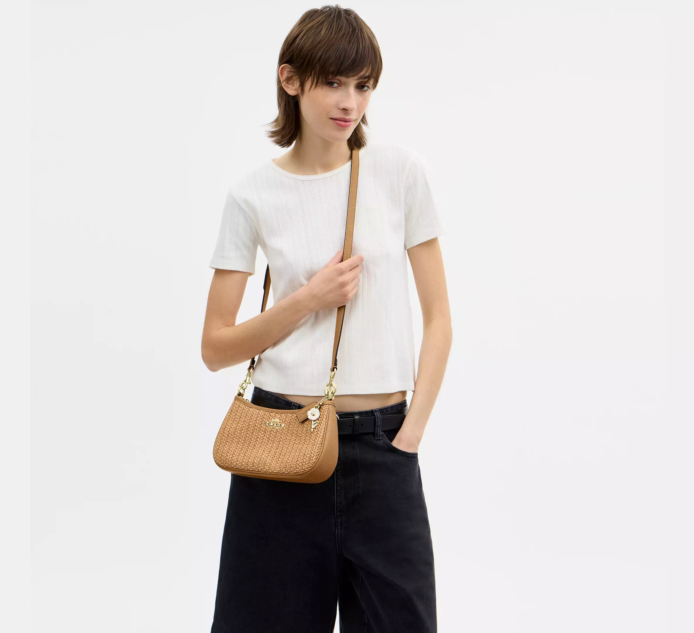 Teri Shoulder Bag With Charm
