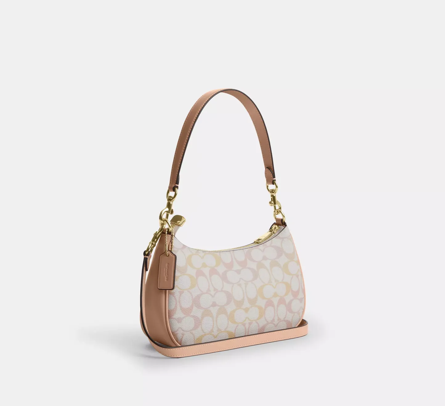 Teri Shoulder Bag In Pretty Signature Canvas
