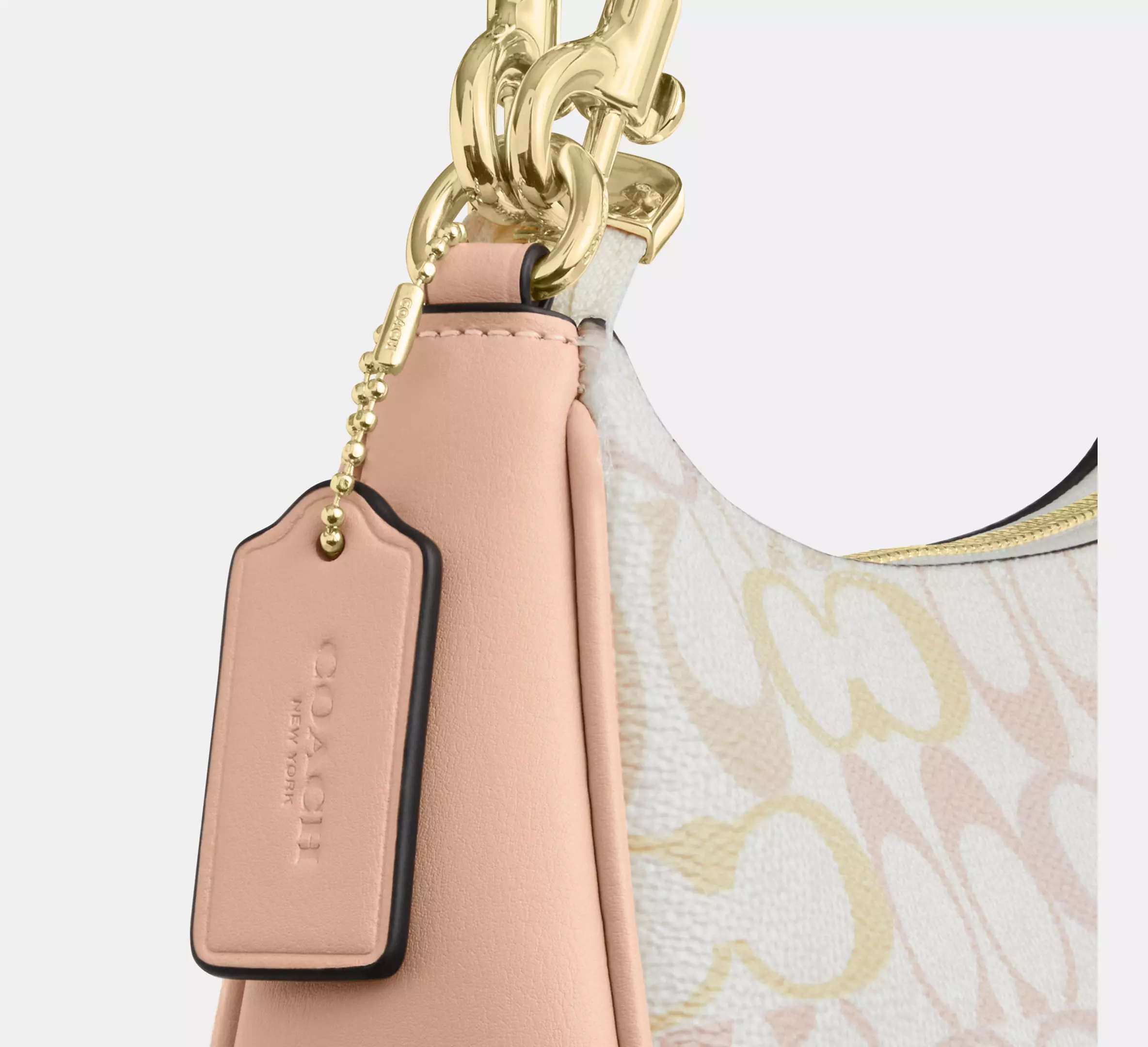 Teri Shoulder Bag In Pretty Signature Canvas