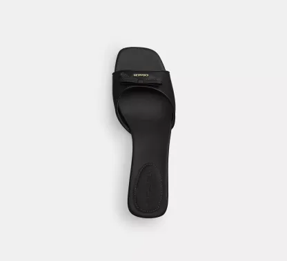 Bow Kitten Heel Sandal