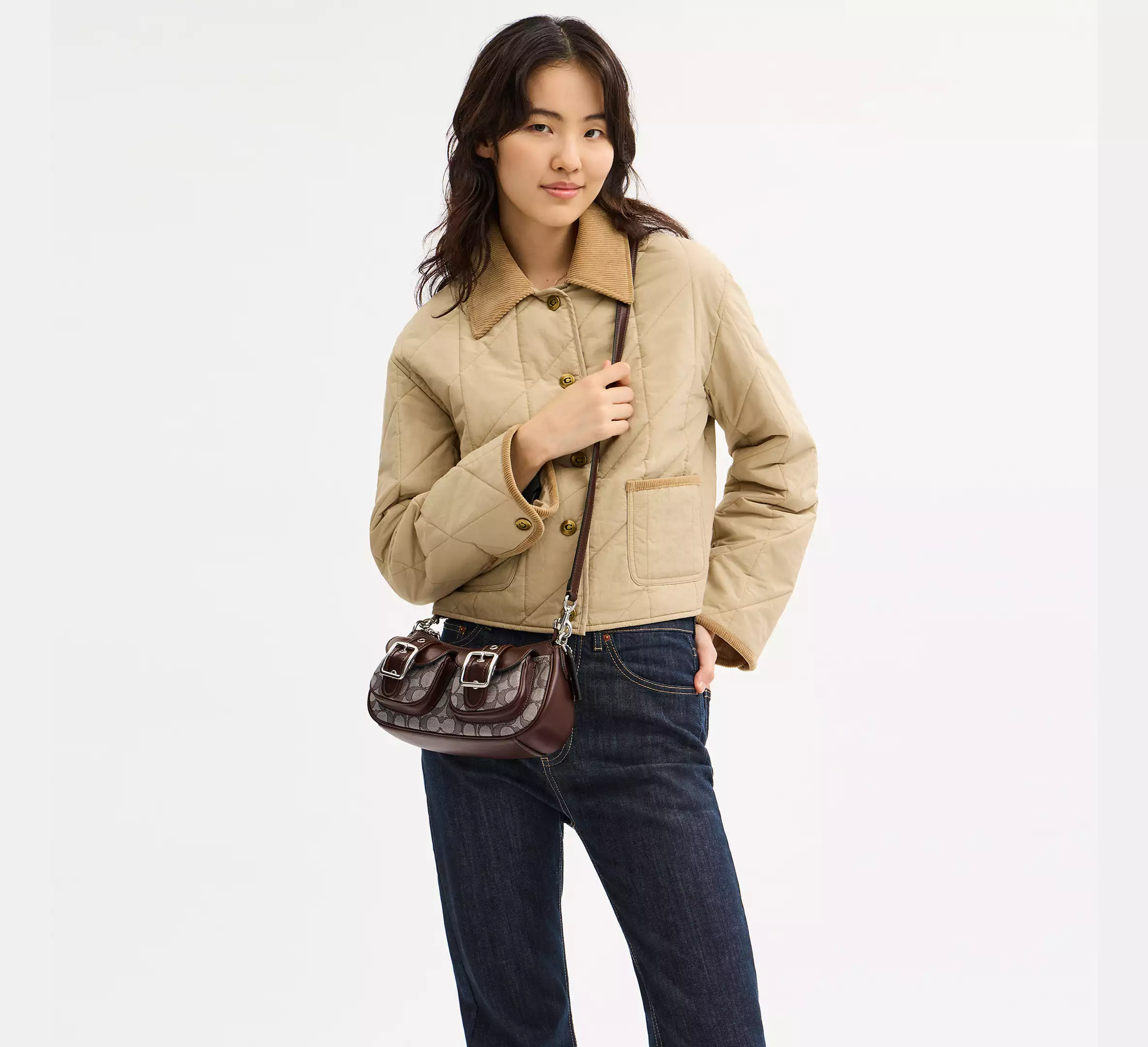 Ashton Bag In Signature Jacquard