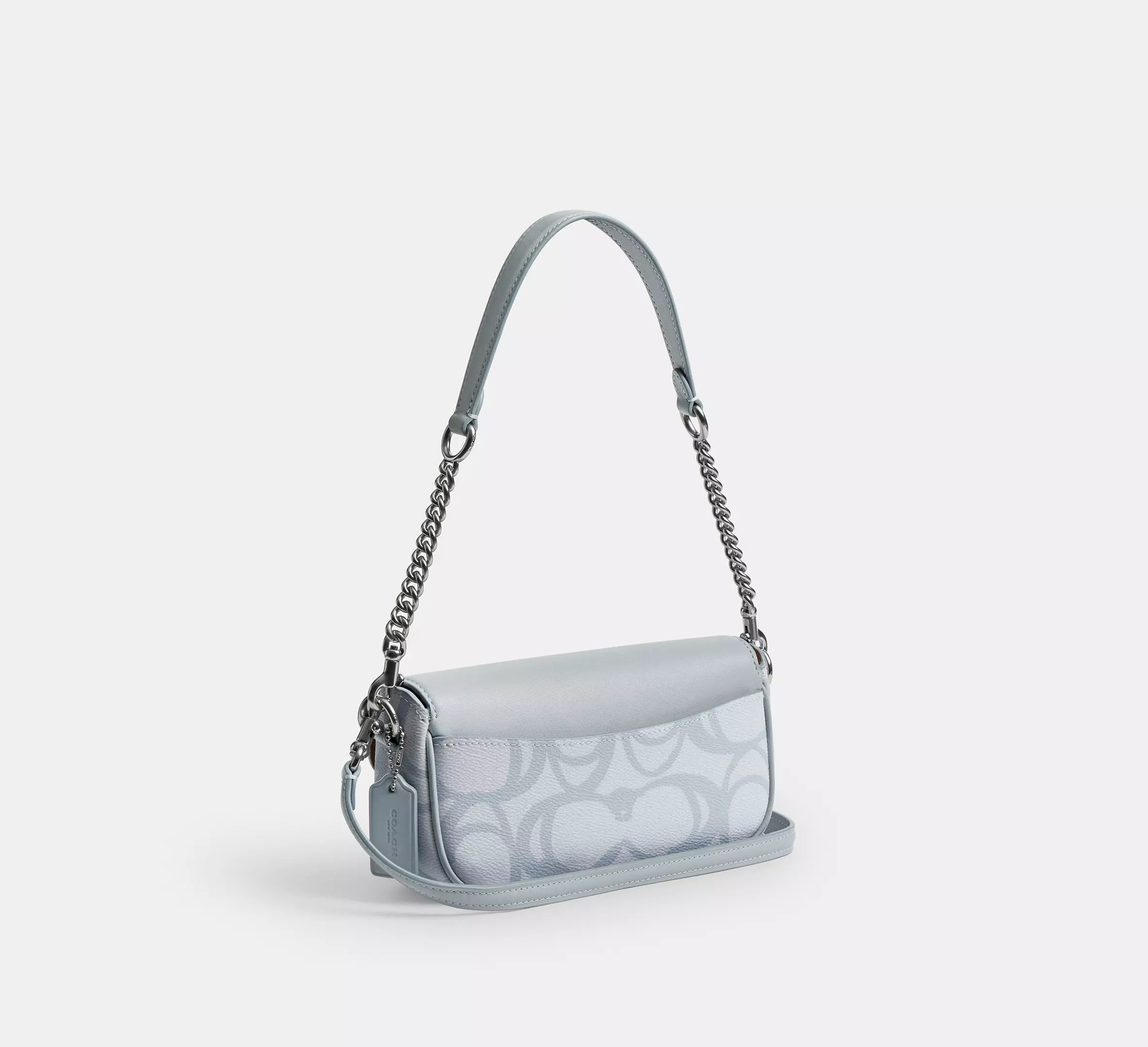 Hailey Flap Bag In Sketch Signature Canvas