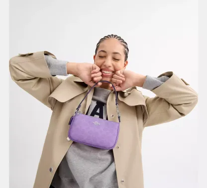 Nolita 19 In Signature Canvas Silver/Iris