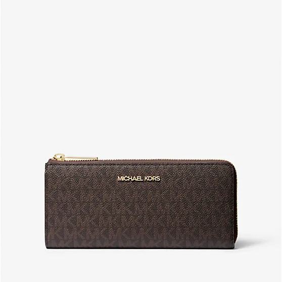 Jet Set Travel Large Logo Quarter-Zip Wallet