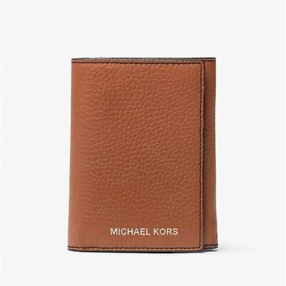 Cooper Pebbled Leather Tri-Fold Wallet