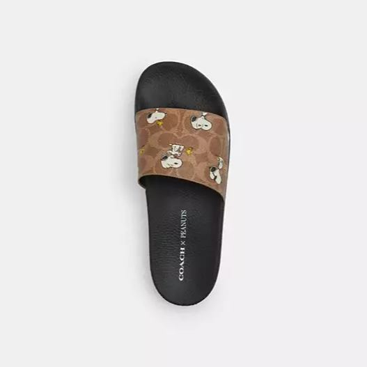 Cothtach X Peanuts Udele Sport Slide In Signature Canvas With Snoopy Print