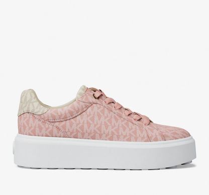 Romey Two-Tone Logo Platform Sneaker