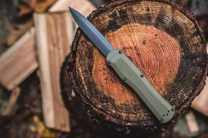 🔥BM 3400BK OTF Outdoor knife Automatic knife Self-defense knife