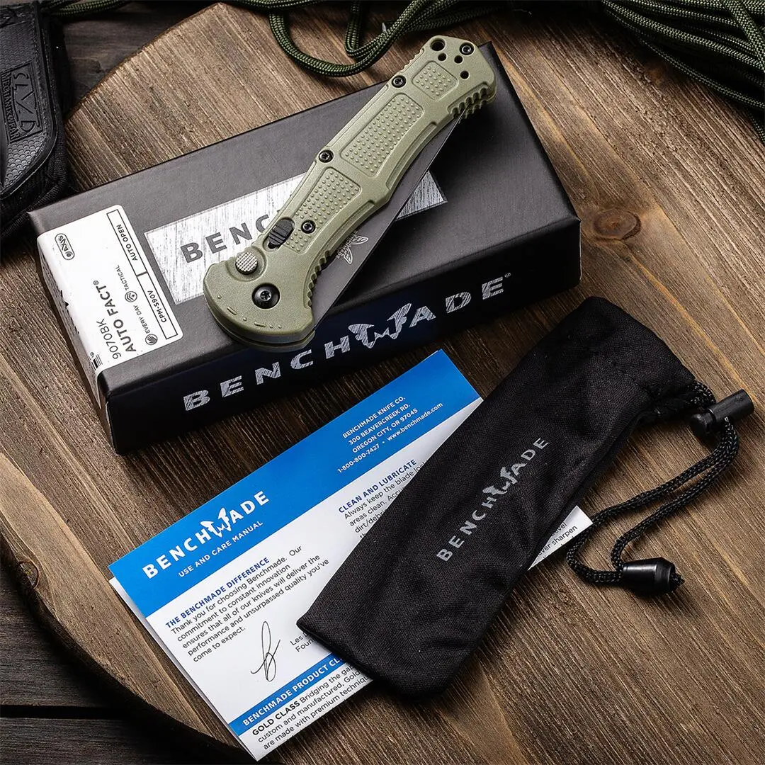 ⚡Last Day 70% OFF丨Benchmade Claymore 9070 Auto Portable Knife, 3.6🔥Buy 2 Free Shipping Only Today