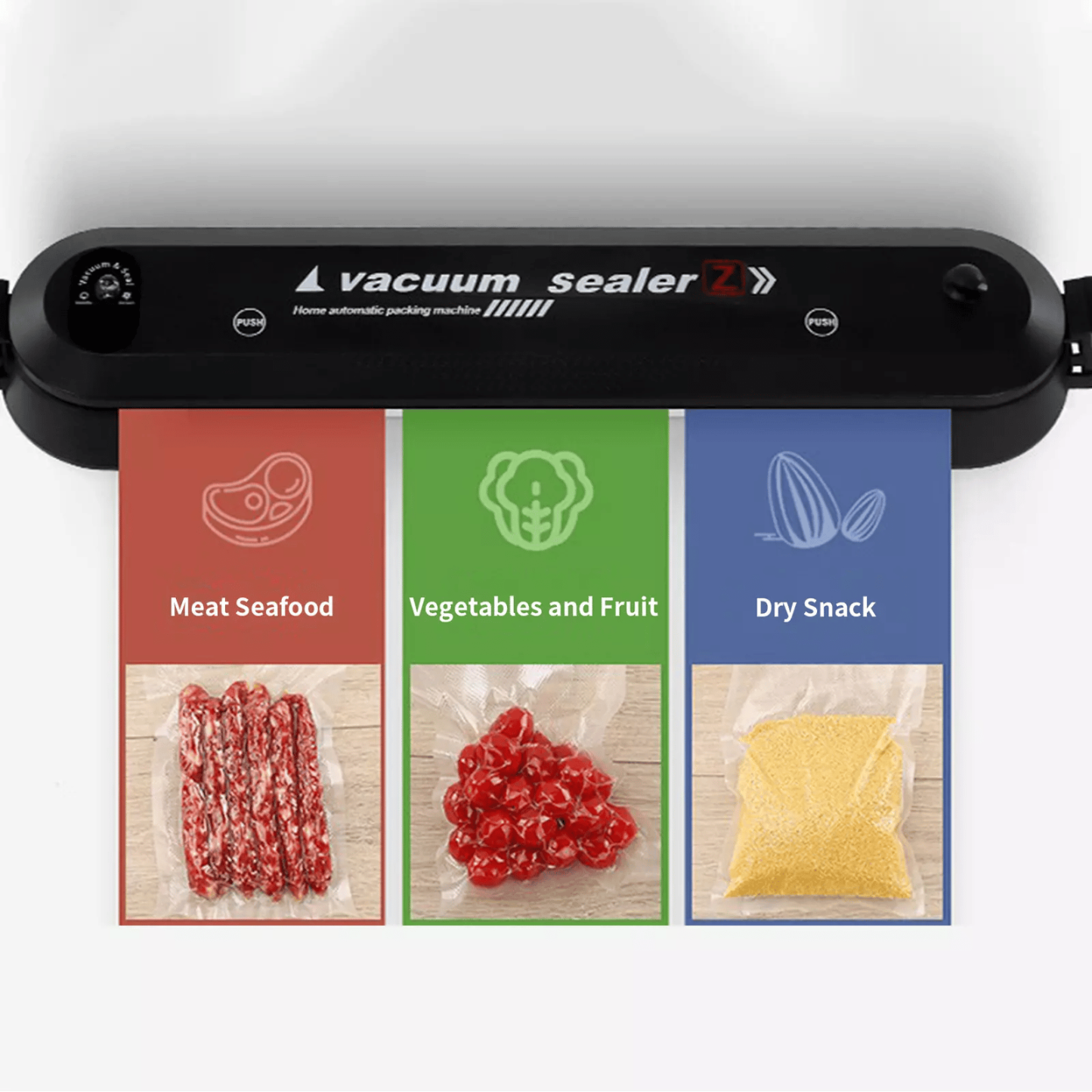 Vacuum sealer and food sealer 2 in 1