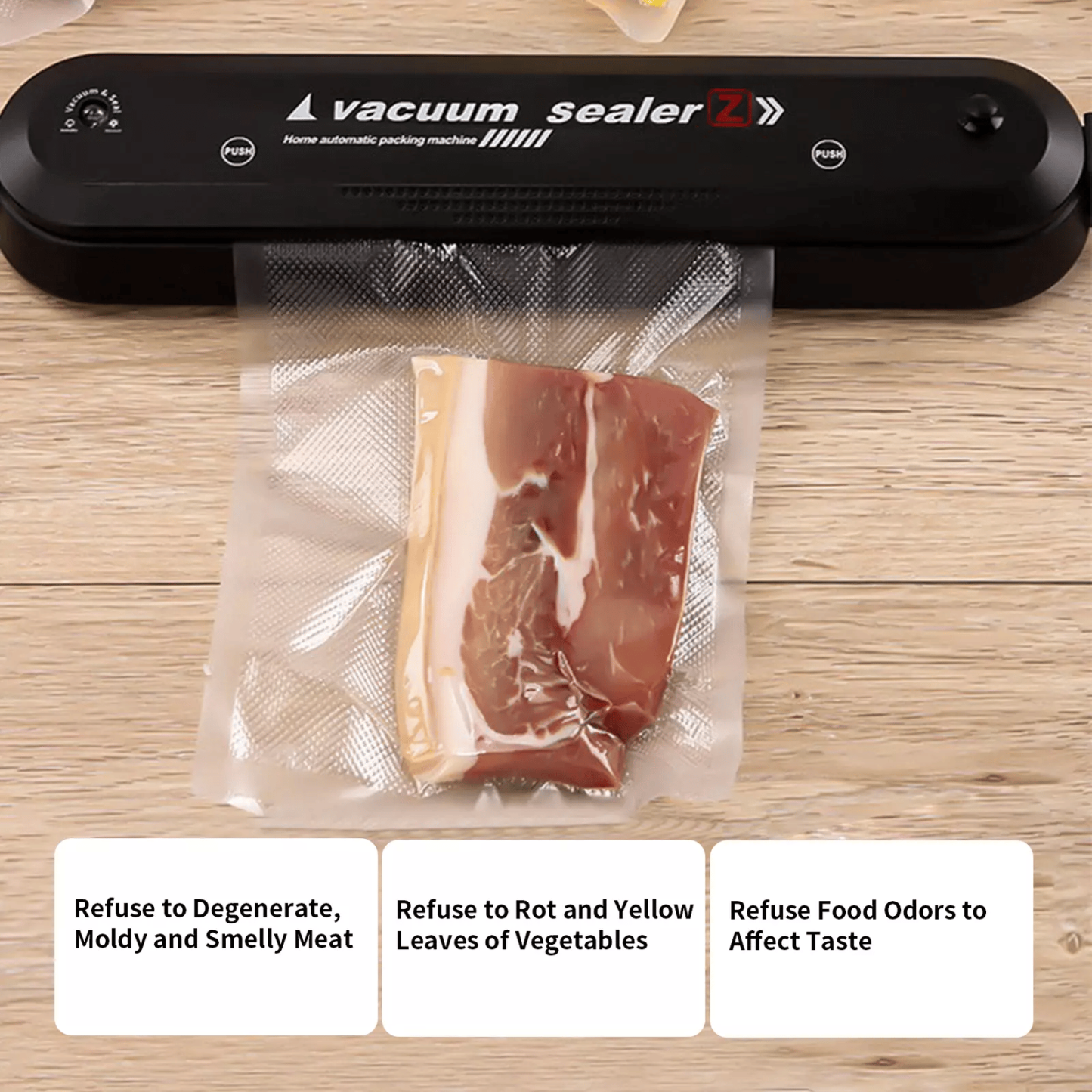 Vacuum sealer and food sealer 2 in 1