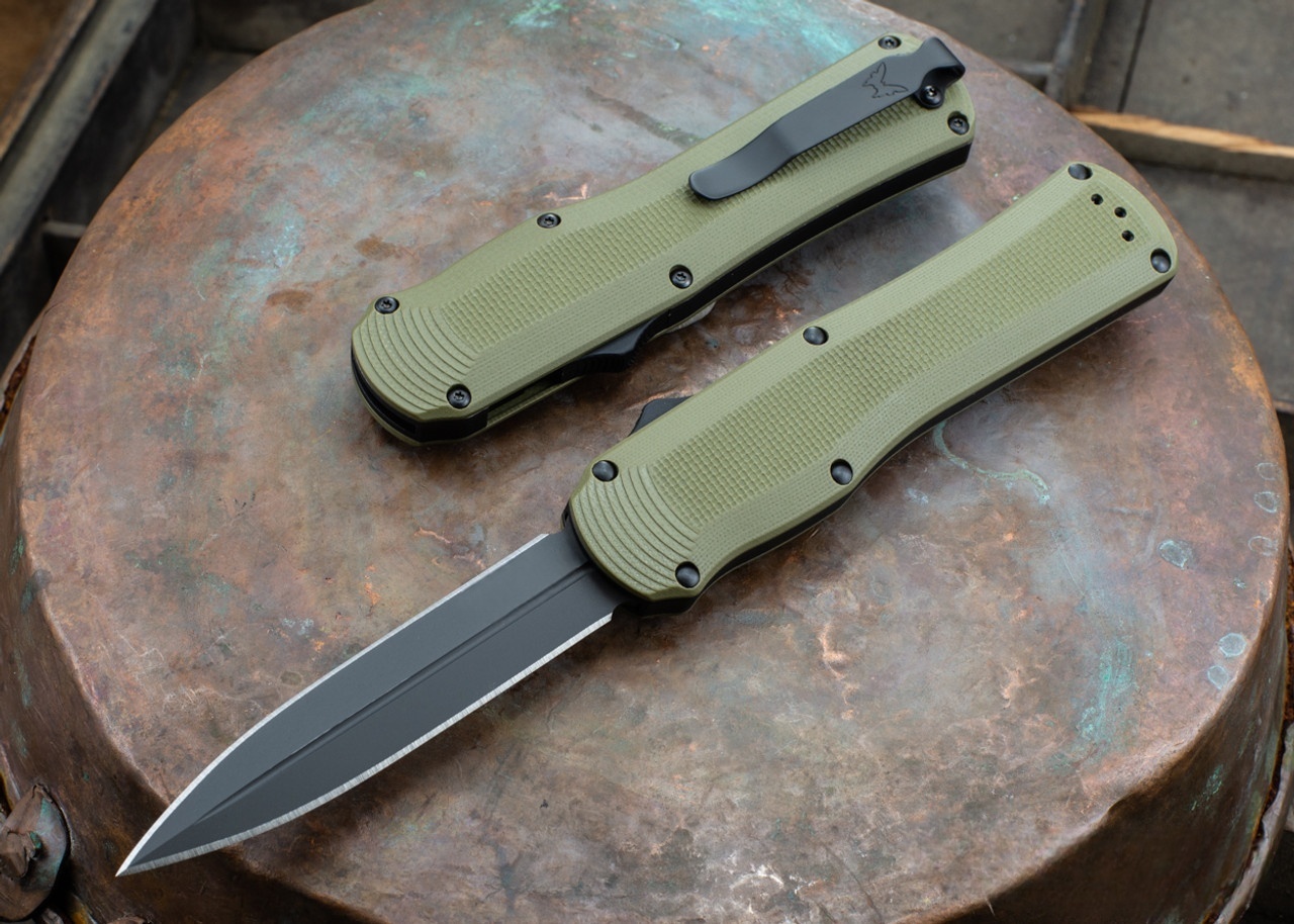 🔥BM 3400BK OTF Outdoor knife Automatic knife Self-defense knife