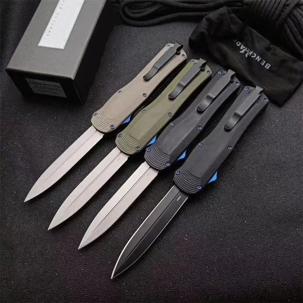 🔥BM 3400BK OTF Outdoor knife Automatic knife Self-defense knife