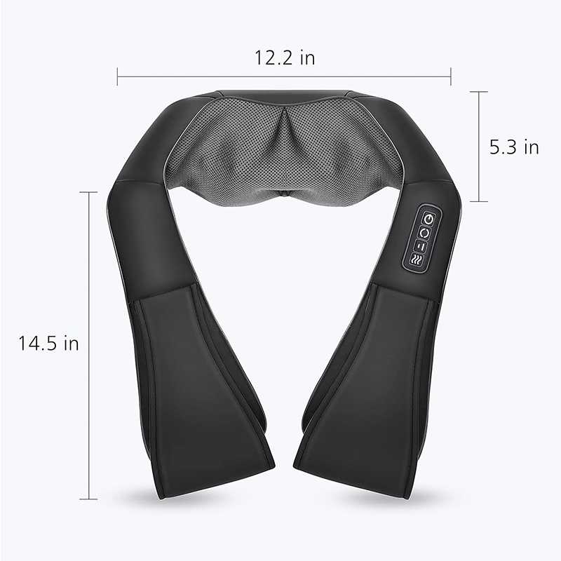 Shiatsu nack- och axelmassageapparat