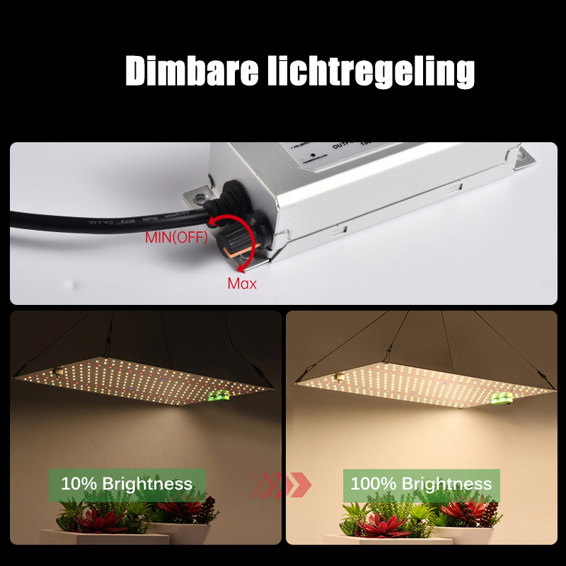 150 W full spectrum kwantum plantenlamp