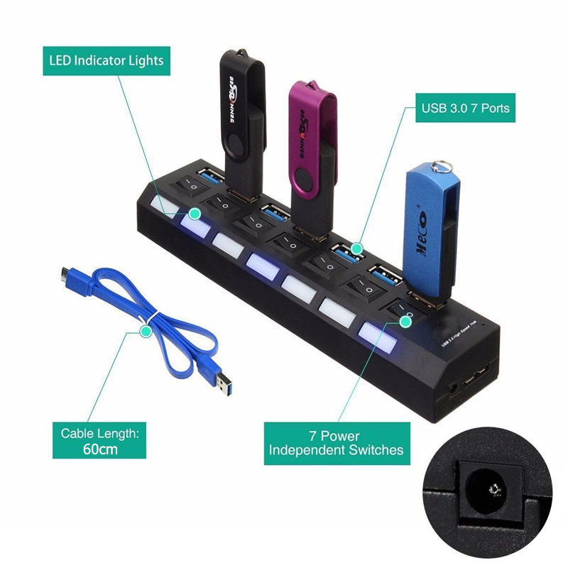 Multiple Ports High-Speed USB Hub