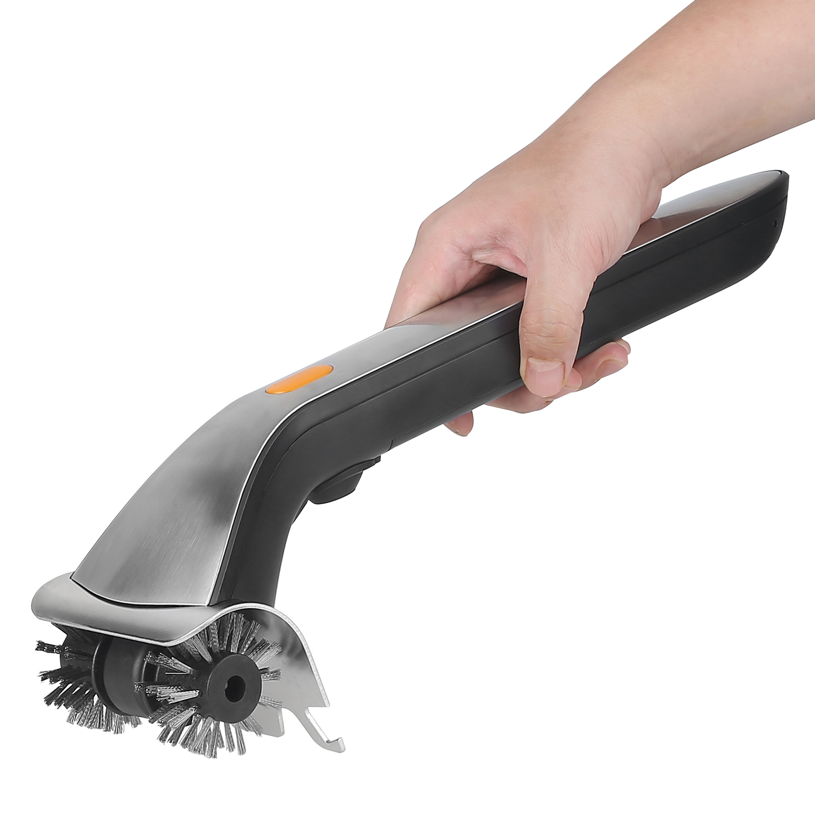 Grillpar CB21 – Rechargeable Wireless Grill Brush for Ceramic, Cast Iron and Stainless Steel BBQs