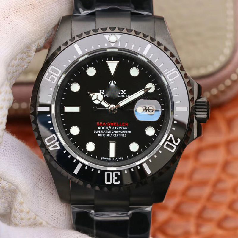 ROLEX SEA-DWELLER DEEPSEA 116660 V2 BLACK DIAL