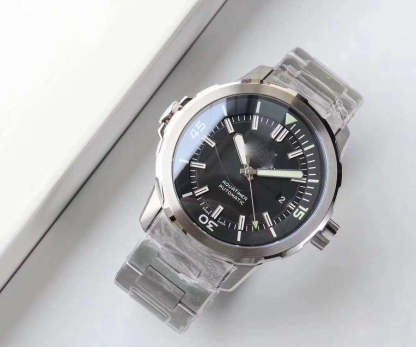 AQUATIMER JACQUES-YVES COUSTEAU IW329005 V6 FACTORY V2 BLUE DIAL