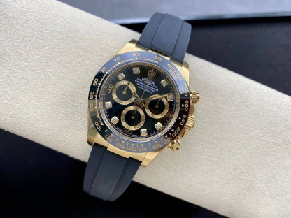 ROLEX COSMOGRAPH DAYTONA M116518LN-0078 CLEAN FACTORY RUBBER STRAP