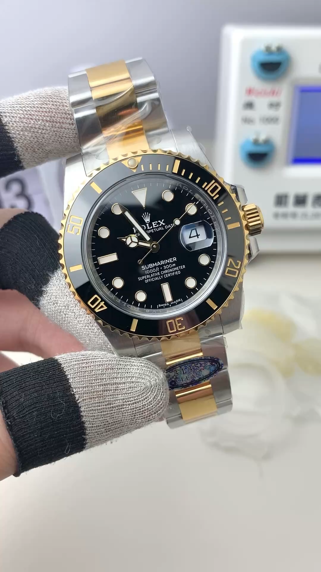 ROLEX SUBMARINER M126613LN-0002 41MM CLEAN FACTORY STAINLESS STEEL STRAP