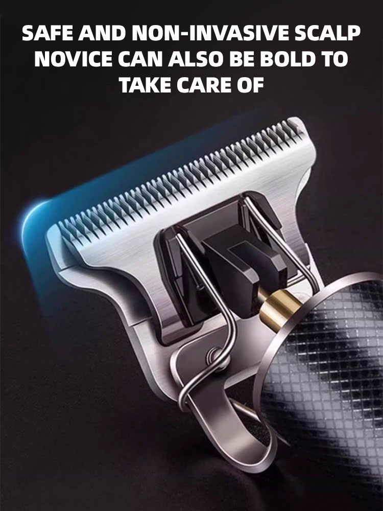 German high-tech, ultra-quiet and sharp blade, zero mistakes, precise shaping, even beginners can cut professionally