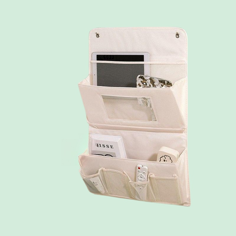 Multi-layer design dormitory bed storage hanging bag