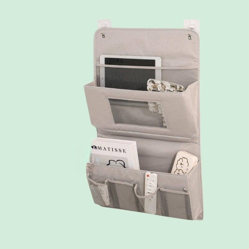 Multi-layer design dormitory bed storage hanging bag