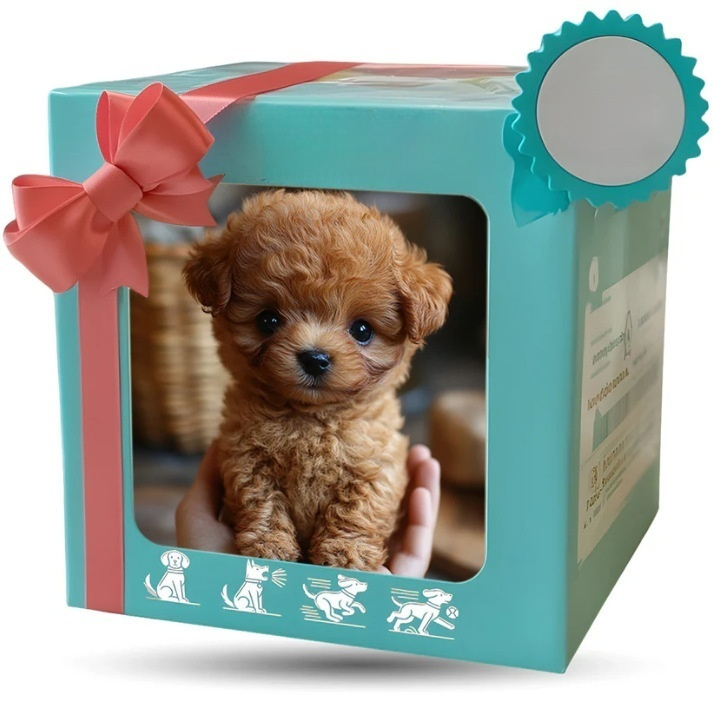 Crafted with 30 years of dedication, this lifelike puppy can walk, bark, and wag its tail, bringing joy to the whole family.