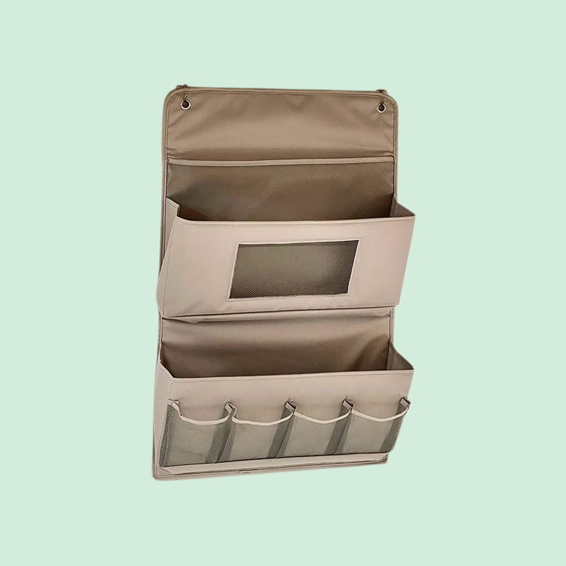 Multi-layer design dormitory bed storage hanging bag