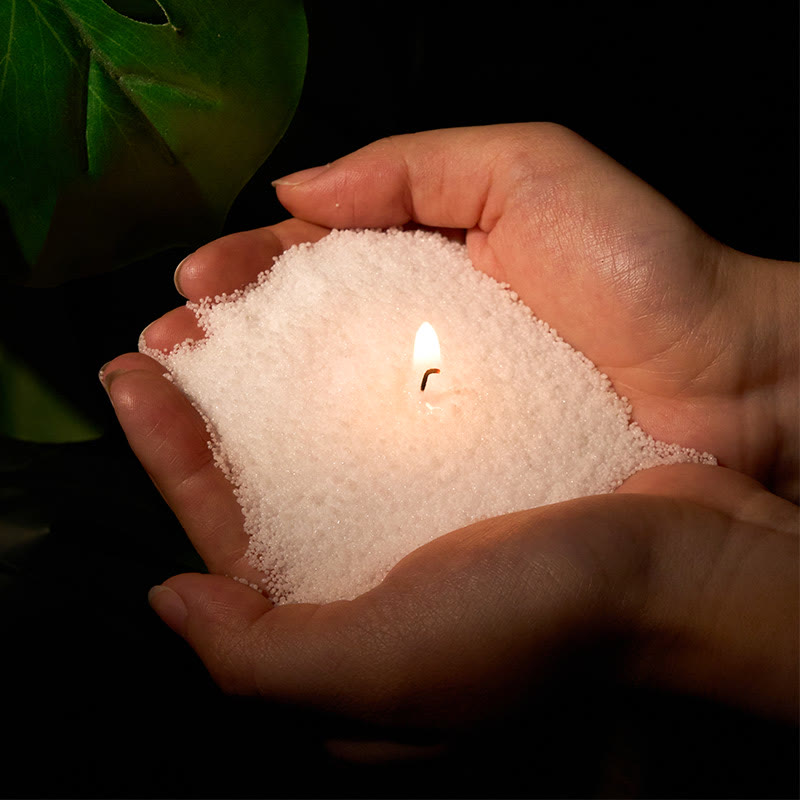 Unscented White Sand Candle Kit Theflows - image 5