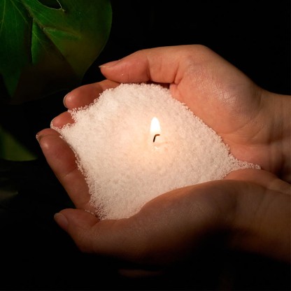 Unscented White Sand Candle Kit Theflows - image 5