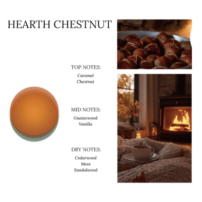 Hearth Chestnut – Scented Aromatherapy Sand Candle by TheFlows - image 3