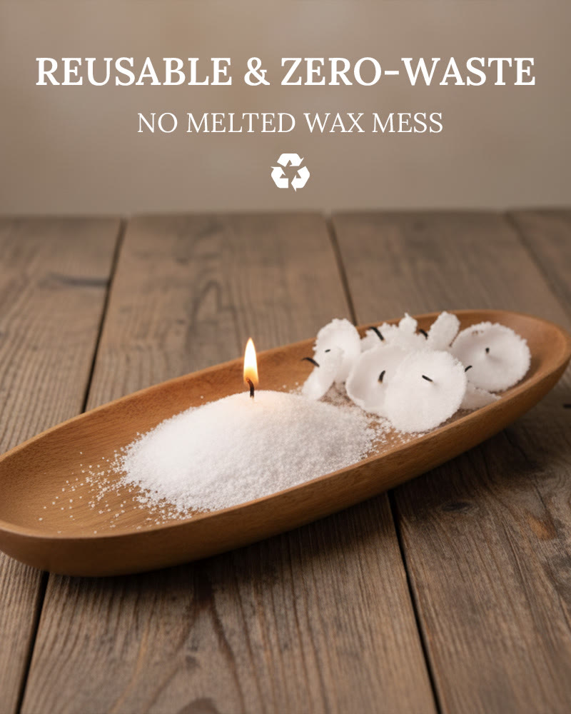 TheFlows Sandal Stillness – Scented Sand Candle Samples - image 4