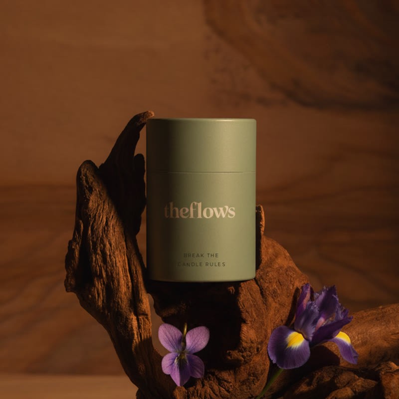 Sandal Stillness – Scented Aromatherapy Sand Candle by TheFlows - image 4