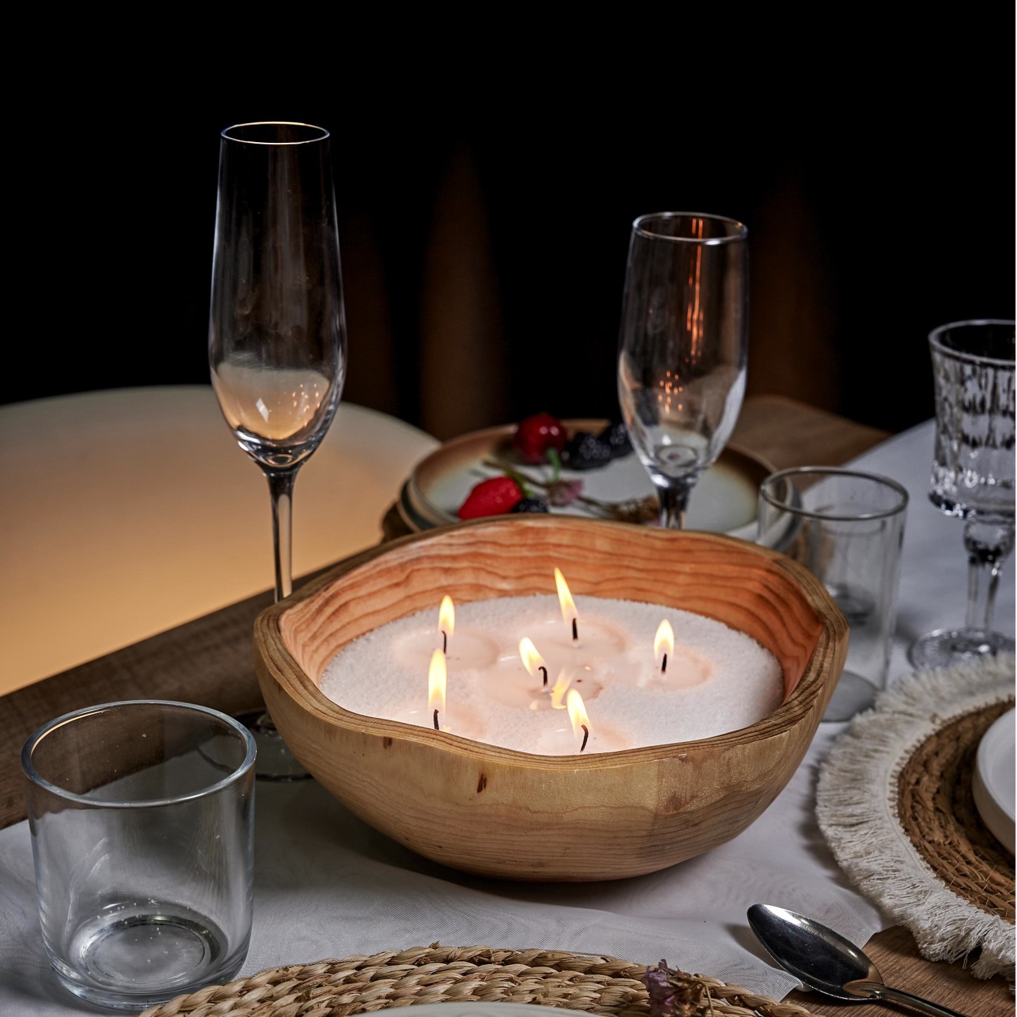 Unscented White Sand Candle Kit Theflows - image 3