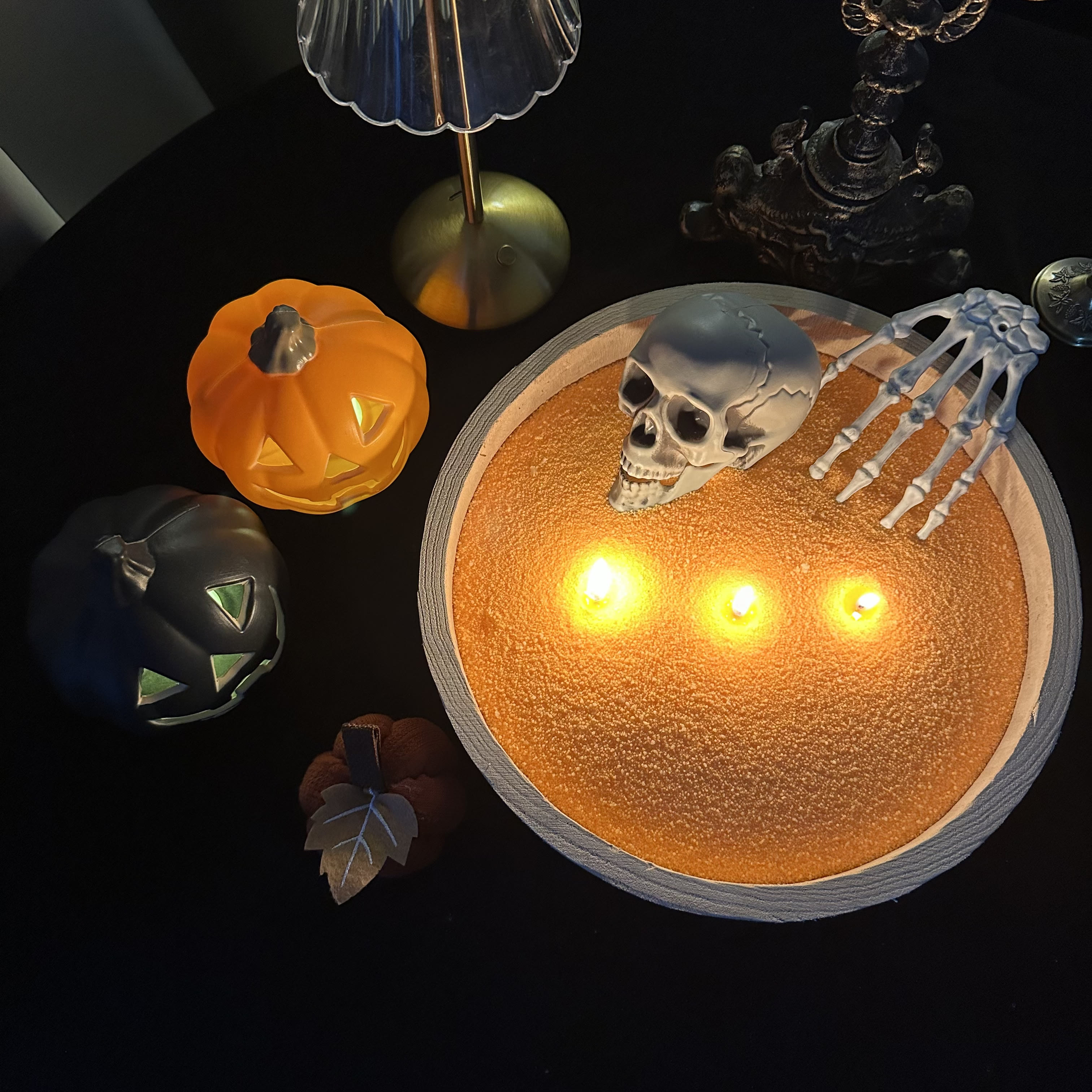 Unscented Orange Sand Candle Kit Theflows - image 2