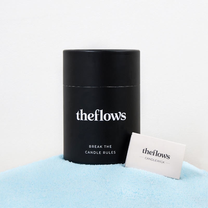 Unscented Light Blue Sand Candle Kit Theflows - Light Blue (Unscented) - 500g / 17.64 oz - image 1