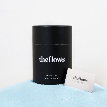 Unscented Light Blue Sand Candle Kit Theflows - Light Blue (Unscented) - 500g / 17.64 oz - image 1