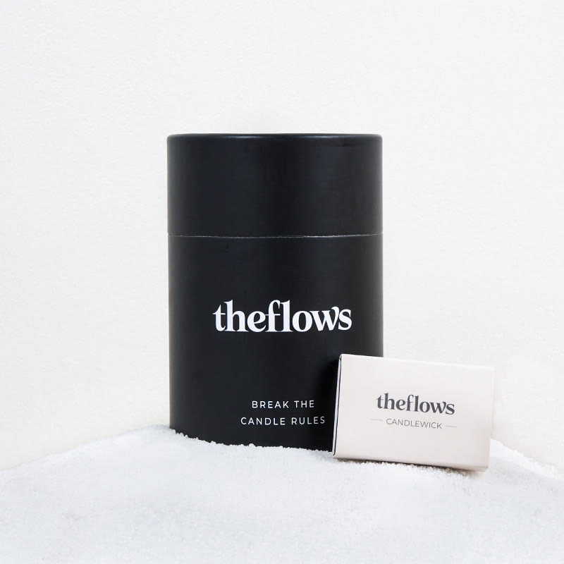 Unscented White Sand Candle Kit Theflows - White (Unscented) - 500g / 17.64 oz - image 1