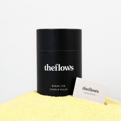 Unscented Light Yellow Sand Candle Kit Theflows - Light Yellow (Unscented) - 500g / 17.64 oz - image 1